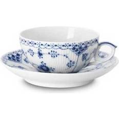 Royal Copenhagen Blue Fluted Half Lace Tekopp 20cl