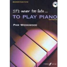 Musik Lydbøger It's Never Too Late to Play Piano (Lydbog, CD, 2003)