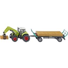 Siku Tractor with Bale Grab Trailer 1946