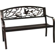 Metal Garden Benches Garden & Outdoor Furniture SupaGarden Bird Garden Bench