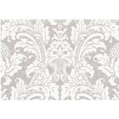 Cole & Son Blake Designtapete von White Silver bianco/grigio