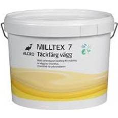 Vit - Väggfärger Målarfärg Alcro Milltex 7 Väggfärg Vit 4L