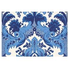 Cole & Son Aldwych Designtapete von Blue White bleu