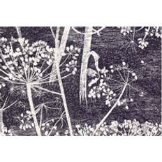 Cole & Son Cow Parsley Designtapete von and Mokka noir
