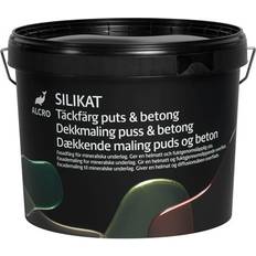 Silikatfärger Målarfärg Alcro - Silikatfärg Vit 10L