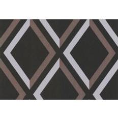 Cole & Son Pompeian Designtapete von and Anthrazit noir