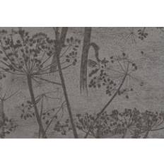 Cole & Son Cow Parsley Designtapete von Gilver on Black grigio