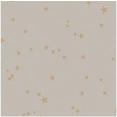 Cole & Son Tapete Stars von Linen Gold grigio/oro