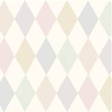 Cole & Son Punchinello Wallpaper Whimsical Collection Roll Chalky Pastels 103/2010