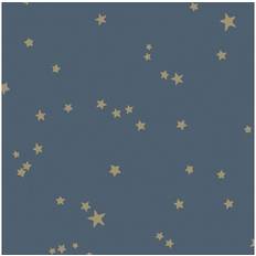 Cole & Son Tapete Stars von Midnight Blue bleu/or