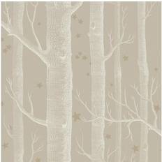 Cole & Son Tapete Woods Stars von Linen beige