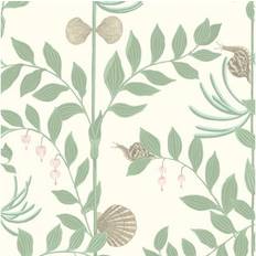 Cole & Son Tapete Secret Garden von Soft Green verde/verde chiaro