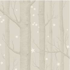 Cole & Son Tapete Woods Stars von Grey grigio