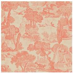 Cole & Son Tapete Versailles von Coral rosa/arancione