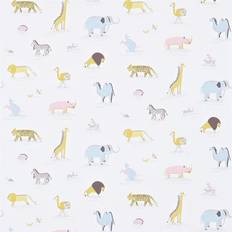 Sanderson Kindertapete Two by Two von Offwhite creme/multicolore