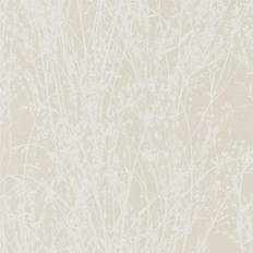 Sanderson Tapete Meadow Canvas von White/ Parchment bianco/creme