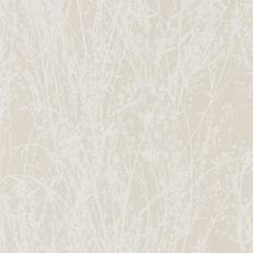 Sanderson Tapete Meadow Canvas von White/ Parchment blanc/creme