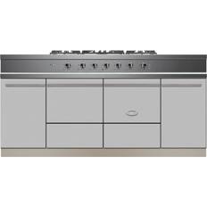 Cookers Lacanche Moderne Flavigny LMG1852GCT Stainless Steel, White