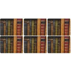 Pimpernel Archive Books Coaster 6pcs