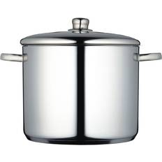 Spülmaschinenfest Suppentöpfe KitchenCraft MasterClass Stainless Steel mit Klappe 14 L 30 cm