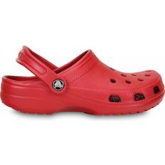 Men - Red Outdoor Slippers Crocs Classic Clog - Pepper