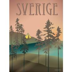 Vissevasse Sweden Woods Poster 50x70cm