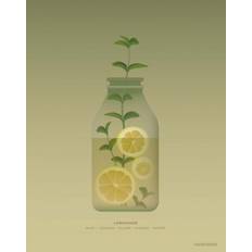Vissevasse Lemonade Plakat 15x21cm
