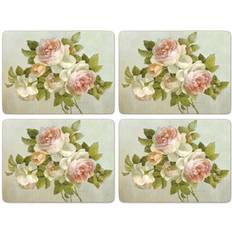 Pimpernel Antique Rose Glasunderlägg 4st