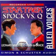 Science Fiction & Fantasy Audiobooks Spock Vs Q (Audiobook, CD, 1999)