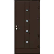 Kaski Soldrömmar Siena Ytterdörr Klarglas S 8005-Y20R H (90x210cm)