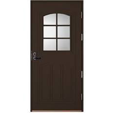 Kaski Classic Rättvik Ytterdörr Klarglas S 8005-Y20R V (90x200cm)