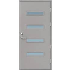 Kaski Soldrömmar Genova Ytterdörr Klarglas S 2502-B H (100x200cm)