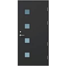 Kaski Soldrömmar Pisa Ytterdörr Klarglas S 7502-B V (90x210cm)