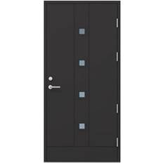 Dörrar Kaski Soldrömmar Siena Ytterdörr Klarglas S 7502-B V (90x200cm)