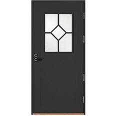 Kaski Classic Uppsala Ytterdörr Crepiglas S 7502-B V (90x210cm)