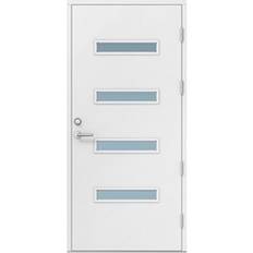 Dörrar Kaski Soldrömmar Genova Ytterdörr Klarglas S 0502-Y V (100x210cm)