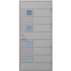 Dörrar Kaski Soldrömmar Torino Ytterdörr Klarglas S 2502-B H (90x210cm)