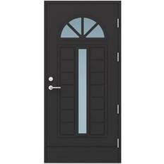 Kaski Soldrömmar Milano Ytterdörr Klarglas S 7502-B V, H (90x200cm)