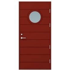 Dörrar Kaski Soldrömmar Firenze Ytterdörr Klarglas S 5040-Y80R H (90x210cm)