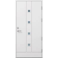 Dörrar Kaski Soldrömmar Siena Ytterdörr Klarglas S 0502-Y V (100x210cm)