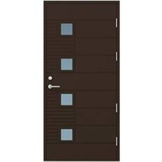 Kaski Soldrömmar Torino Ytterdörr Klarglas S 8005-Y20R V, H (90x210cm)