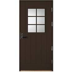 Kaski Classic Visby Ytterdörr Crepiglas S 8005-Y20R V (90x210cm)