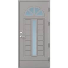 Kaski Soldrömmar Milano Ytterdörr Klarglas S 2502-B V, H (90x200cm)