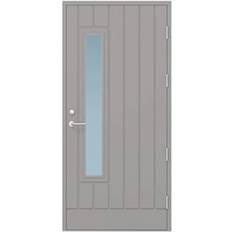 Kaski Soldrömmar Bergamo Ytterdörr Klarglas S 2502-B H (100x200cm)