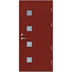 Dörrar Kaski Soldrömmar Pisa Ytterdörr Klarglas S 5040-Y80R V (90x210cm)