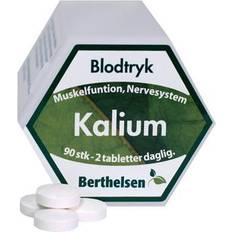 Genopbyggende Vitaminer & Mineraler Berthelsen kalium 90 stk