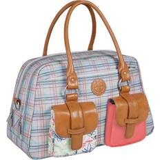 Accessoires de poussettes Lässig LMEB197 Sac A Langer Metro Cire Flower Patchwork Multicolore