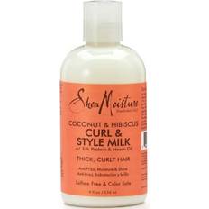 Curly Hair - Moisturizing Hair Serums Shea Moisture Coconut & Hibiscus Curl & Style Milk 254ml