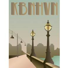 Vissevasse Queen Louises Bridge Poster 30x40cm