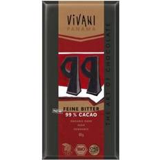 Comidas y Bebidas Vivani Chocolate Negro 99 Cacao Bio Vegan 80g 80g